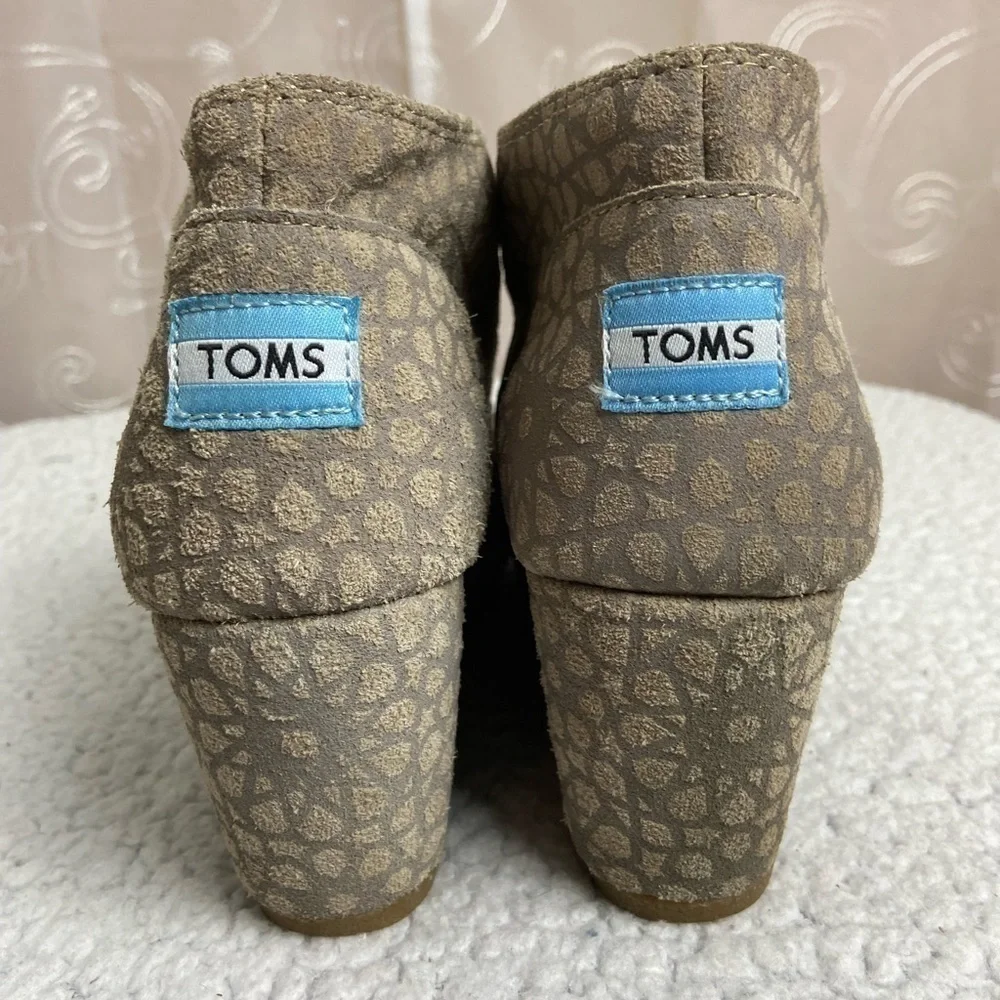 Toms Desert Wedge Women’s, 8
